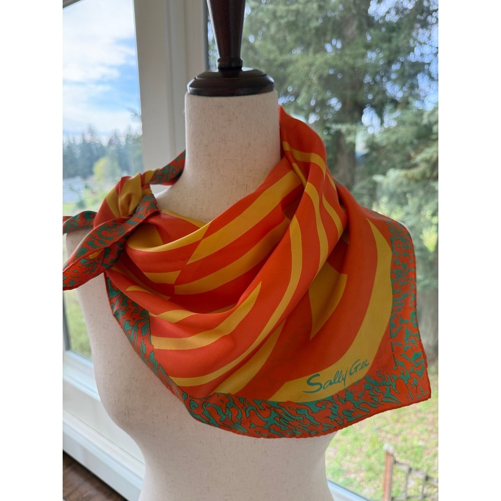 Vintage Sally Gee Scarf